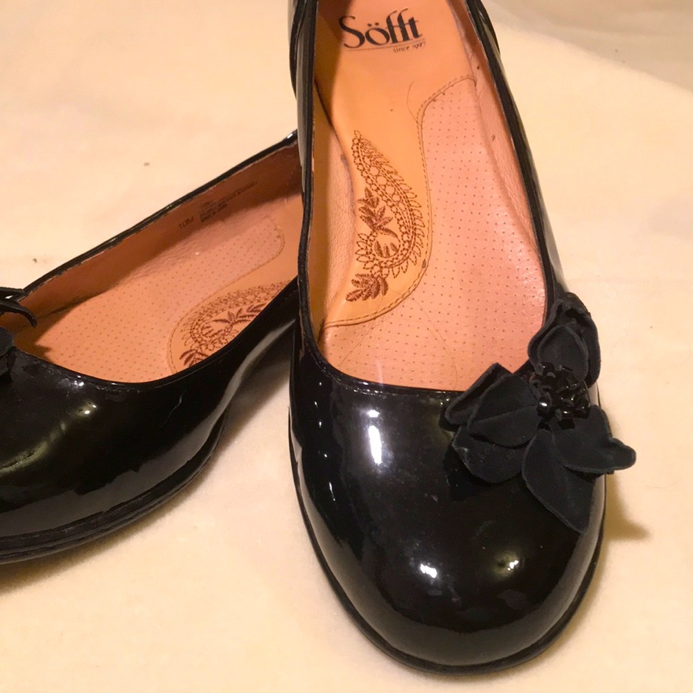 Sofft Flowered Ballet Flats - Size 10